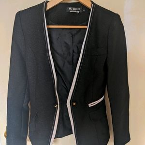 Black glam blazer